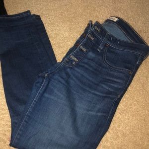 Madewell jeans. 9” inch high rise.  Skinny. 29p